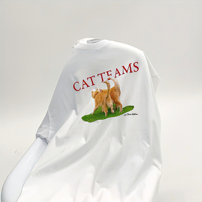 CAT TEAMS T SHIRT