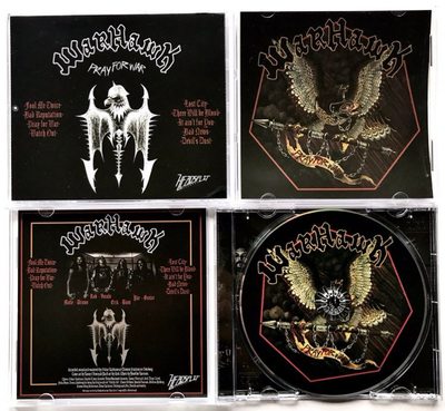 Warhawk - "Pray For War" CD