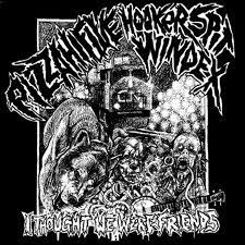 RGF-003 HOOKERSPITWINDEX/PIZZA HI-FIVE “THOUGHT WE WERE FRIENDS” SPLIT EP