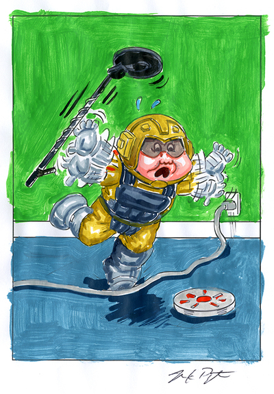 Trippin' TORMAD / Wired WAYNE Color Rough - G.I. Jokes Series 3 2022