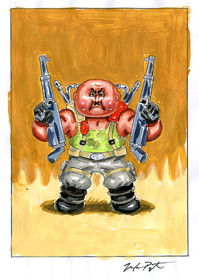 ROD Block / Machine GUNTHER Color Rough - G.I. Jokes Series 3 2022