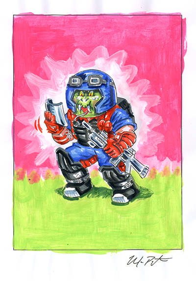 Vipe PERRY / In FRAN Try Color Rough - G.I. Jokes Series 3 2022