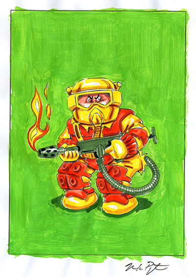 BO Torch / Methane SHANE Color Rough - G.I. Jokes Series 3 2022