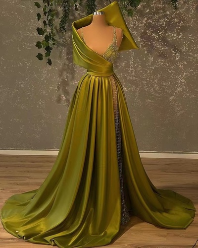 Olive Green Prom Dresses PD92