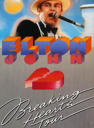 ELTON JOHN Breaking hearts Tour Wembley Stadium, London 1984 DVD