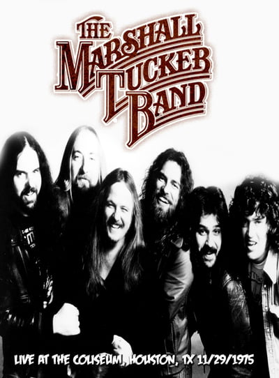 MARSHALL TUCKER BAND Live At The Coliseum, Houston, TX 11.29.1975 DVD