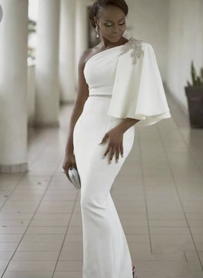 Prom Dresses Sheath with Appliques