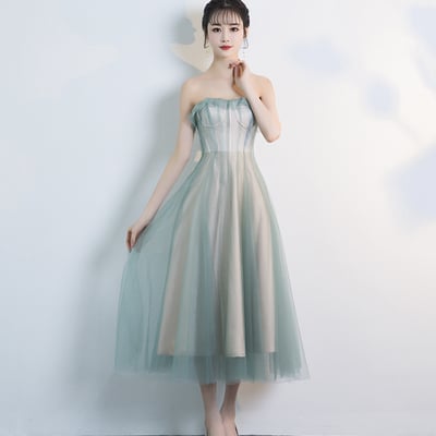 Cute tulle short prom dress cocktail dress - Thumbnail 2