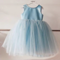 Flower Girl Dresses V Back with Bowknot - Thumbnail 1