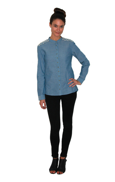 Valentine Gauthier Chambray Officier Shirt