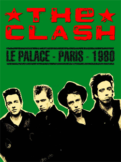THE CLASH Live At The Palais Des Sports, Paris, France 02.27.1980 DVD