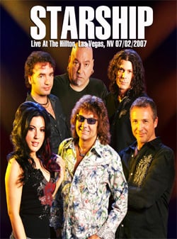 STARSHIP Live At The Hillton, Las Vegas, NV 07.02.2007 DVD