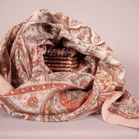 Printed Cotton Scarves - Thumbnail 2