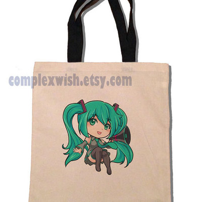 Hatsune miku cotton tote - Thumbnail 4