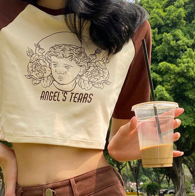 ABGEL'S TEARS PATHWORK CROP TOP