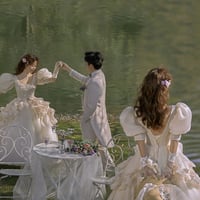 Champagne Lace Short Princess Dress Party Dress - Thumbnail 2