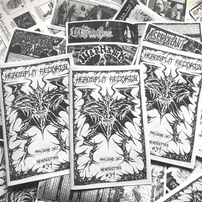 Headsplit Records Newsletter #34