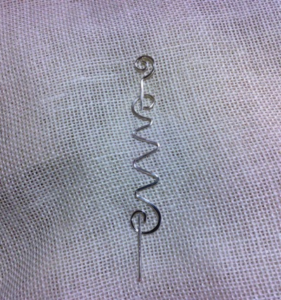 Sweater/Scarf Pin, Zigley