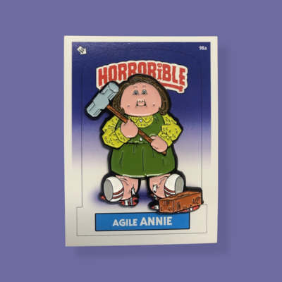 Horrorible Kids Agile ANNIE - Limited Edition Enamel Pin