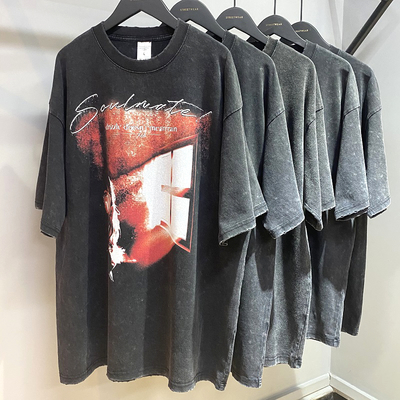 VINTAGE "SOULMATE" ACID WASH T SHIRT