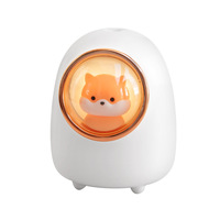 Wireless Humidifier Cute USB Rechargeable Water Spray Office Bedroom Small Portable Air Purifier - Thumbnail 8