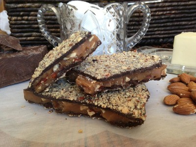 20 oz. Gourmet (Dark Chocolate) English Toffee