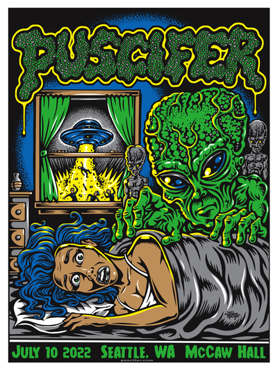 Puscifer 18X24 screenprinted poster (AP signed and numbered)