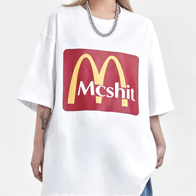 MCSHIT T SHIRT WHITE