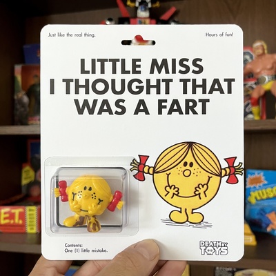 Little Miss Not a Fart (One-of-a-kind)