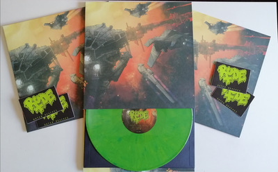 RUDE - Outer Reaches (Vinyl - Green / Yellow Marble)