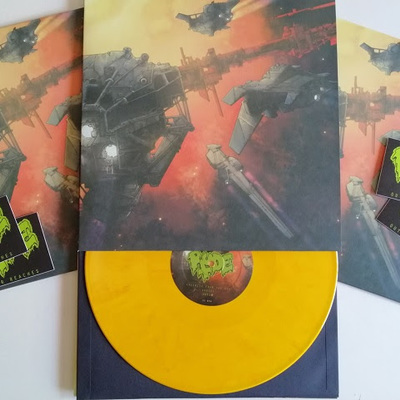 Rude - outer reaches (vinyl - yellow marble) - Thumbnail 5