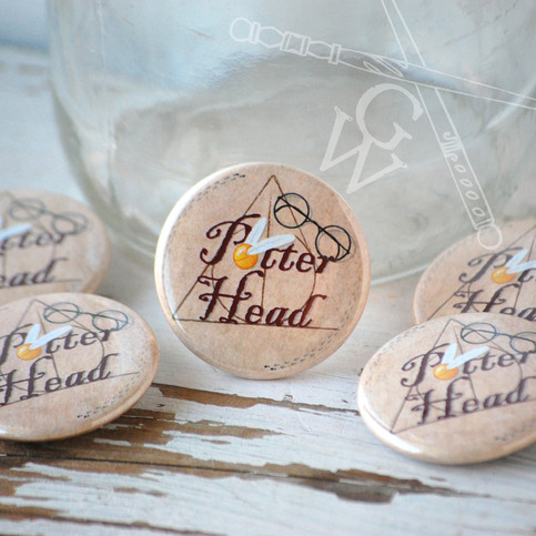 Potterhead 1.5in Button