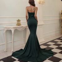 Prom Dresses Sweetheart Slit Side PD5 - Thumbnail 2