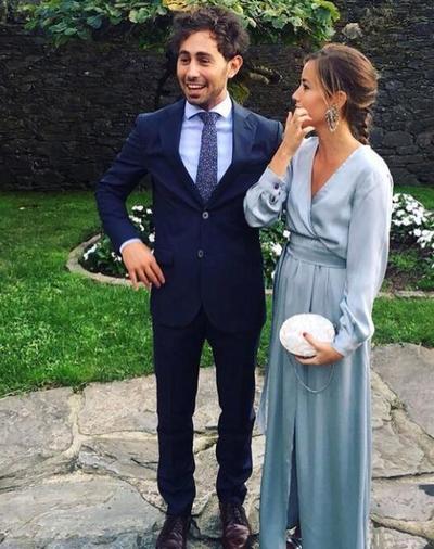 Floor-length Long Sleeves V-neck Chiffon prom Dress