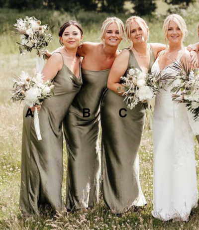 Mismatches Bridesmaid Dresses for Wedding Party