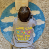 SMILEY SUN FLOWER SWEATSHIRT - Thumbnail 1