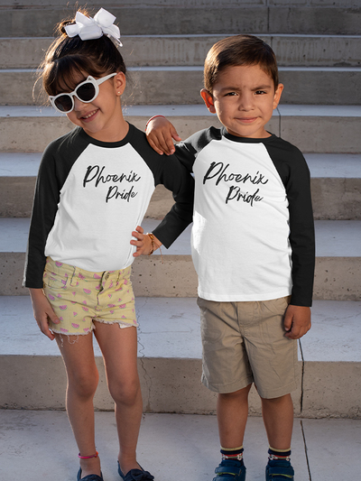 Phoenix Pride Toddler Baseball T-shirt