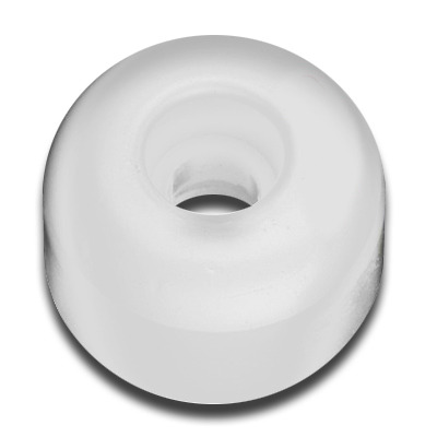 52mm wheel, white