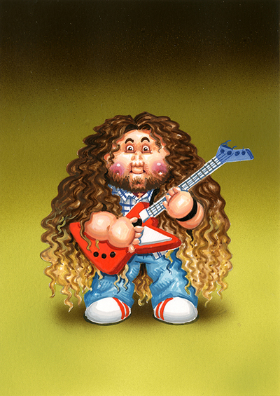 Coiffed CLAUDIO / Amory WARREN Final Art - Slop Culture Kids Series 1 2022