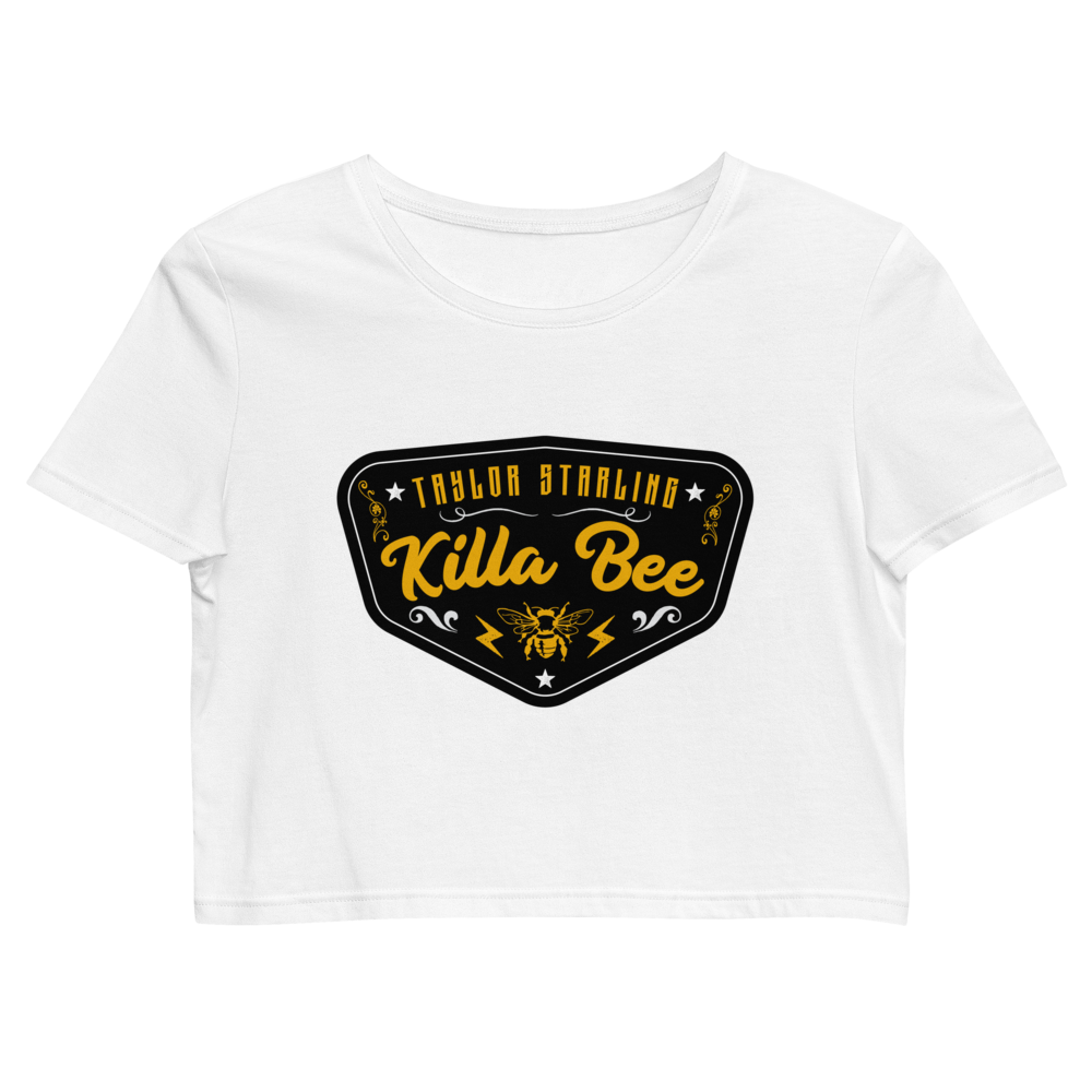 Killa Bee Rockstar crop top tee