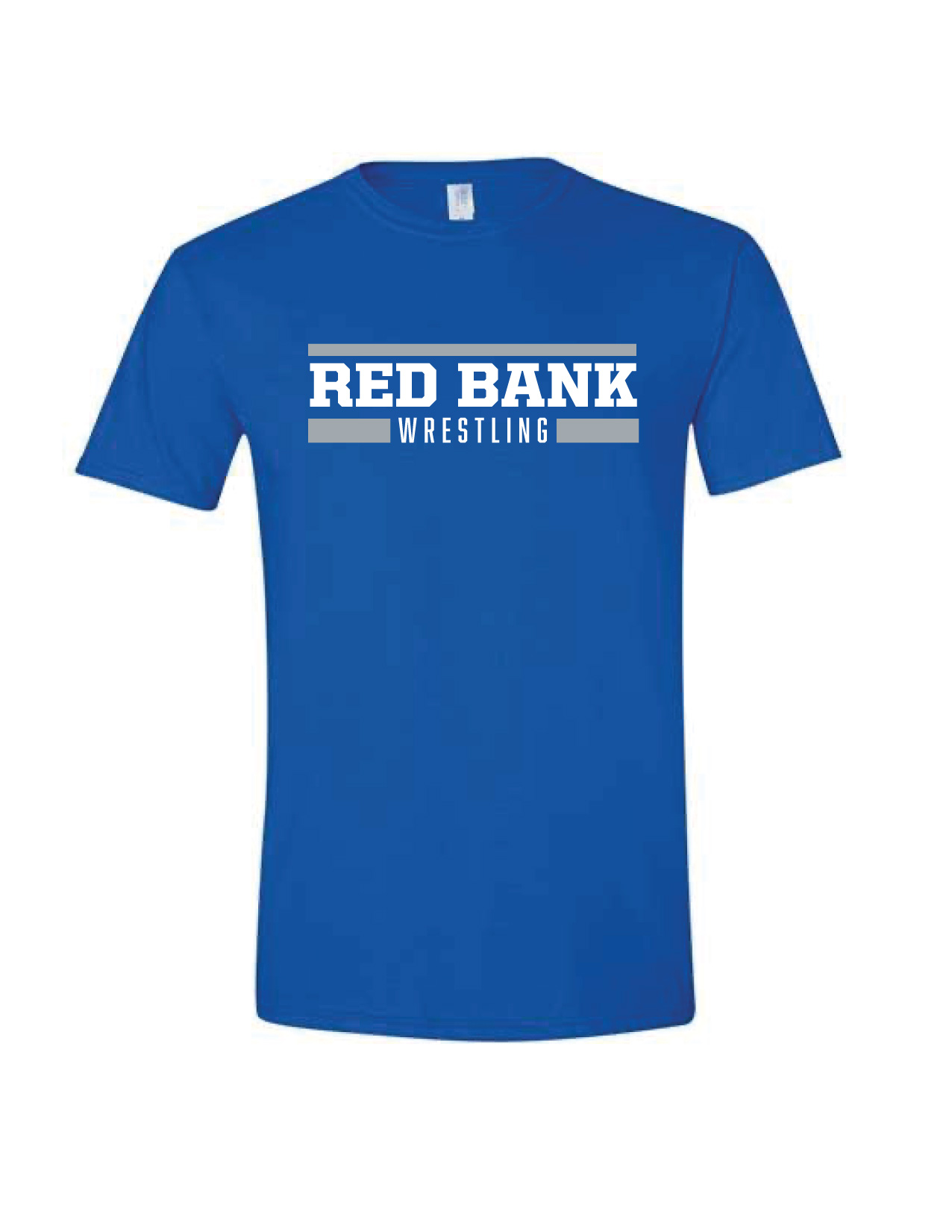 Red Bank Wrestling unisex royal blue shirt