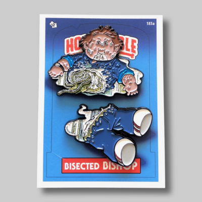 Horrorible Kids Bisected BISHOP - Limited Edition Enamel Pin