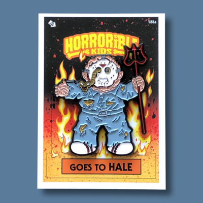 Horrorible Kids Goes to HALE - Limited Edition Enamel Pin