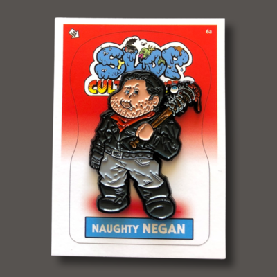 Slop Culture Kids Naughty NEGAN - Limited Edition Enamel Pin
