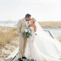 Elegant Mermaid Sweetheart Lace Wedding Dresses with Train - Thumbnail 3