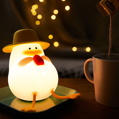 Happy Holiday Duck Night Light