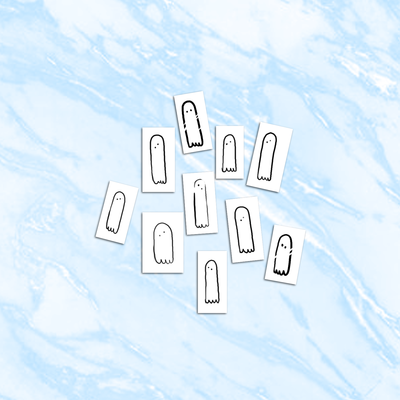 Misprint Ghost sticker pack