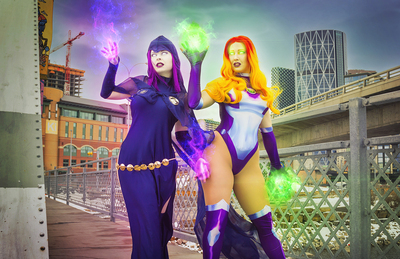 Green Fire & Purple Magic