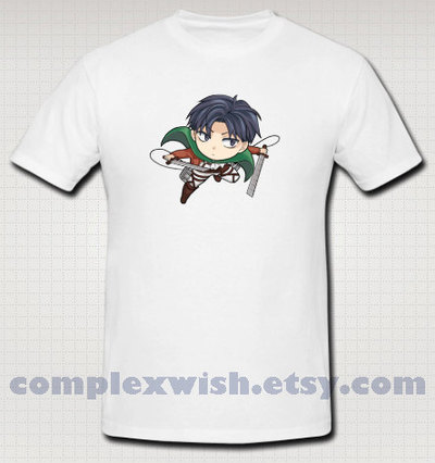 Attack on titan Tshirt - Levi Rivaille
