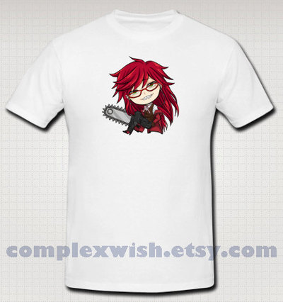 Black Butler Tshirt - Grell